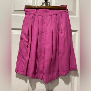 Hot pink culottes high waist M